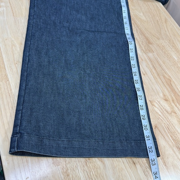 COLDWATER CREEK STRETCHY WILLOW WIDE LEG TROUSER JEAN Size 14 NWT - Picture 6 of 8